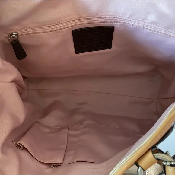 COACH VINTAGE Peyton Embossed‎ Leather Bag - Picture 9 of 9